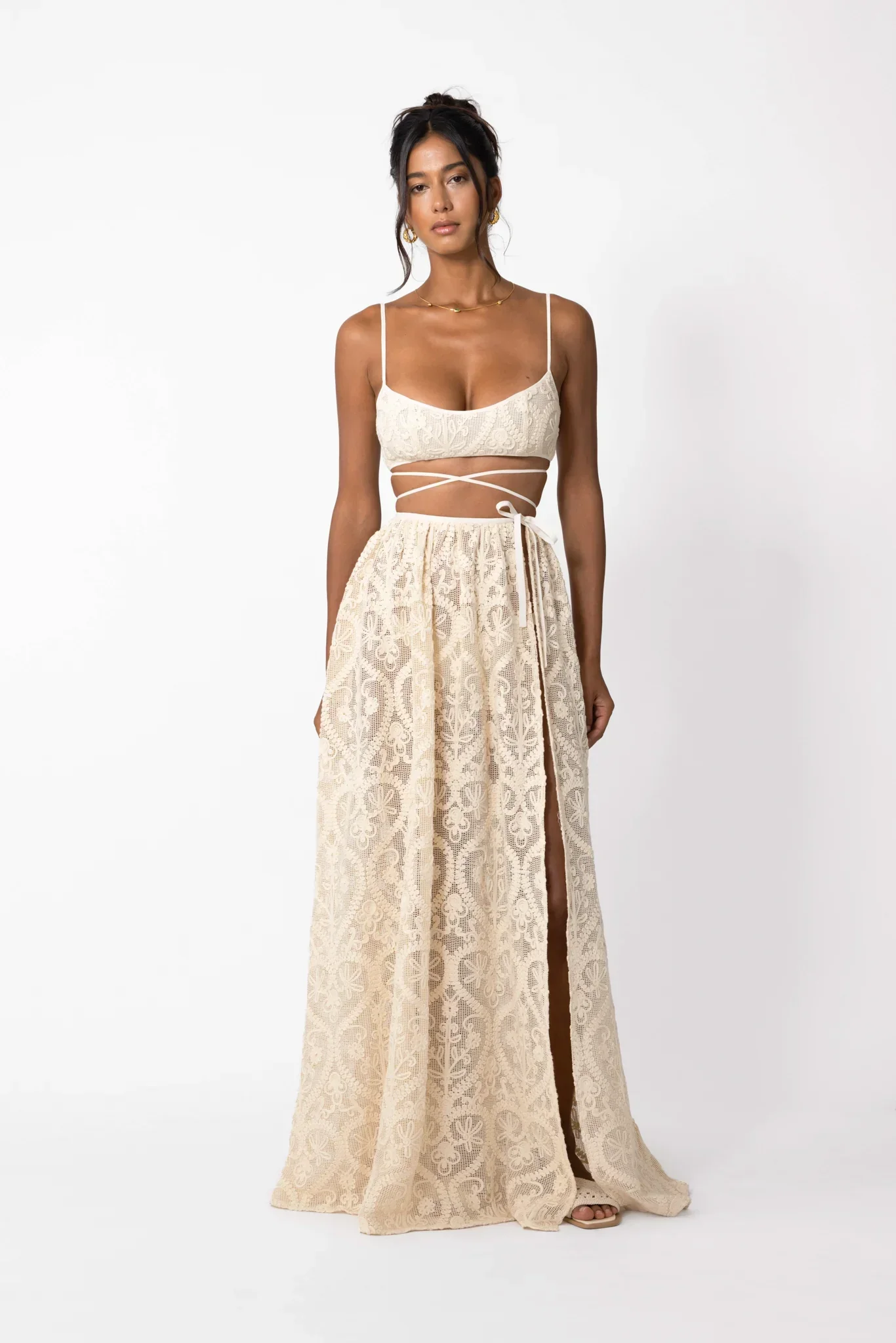 Amare Crochet Maxi Skirt - Image 4