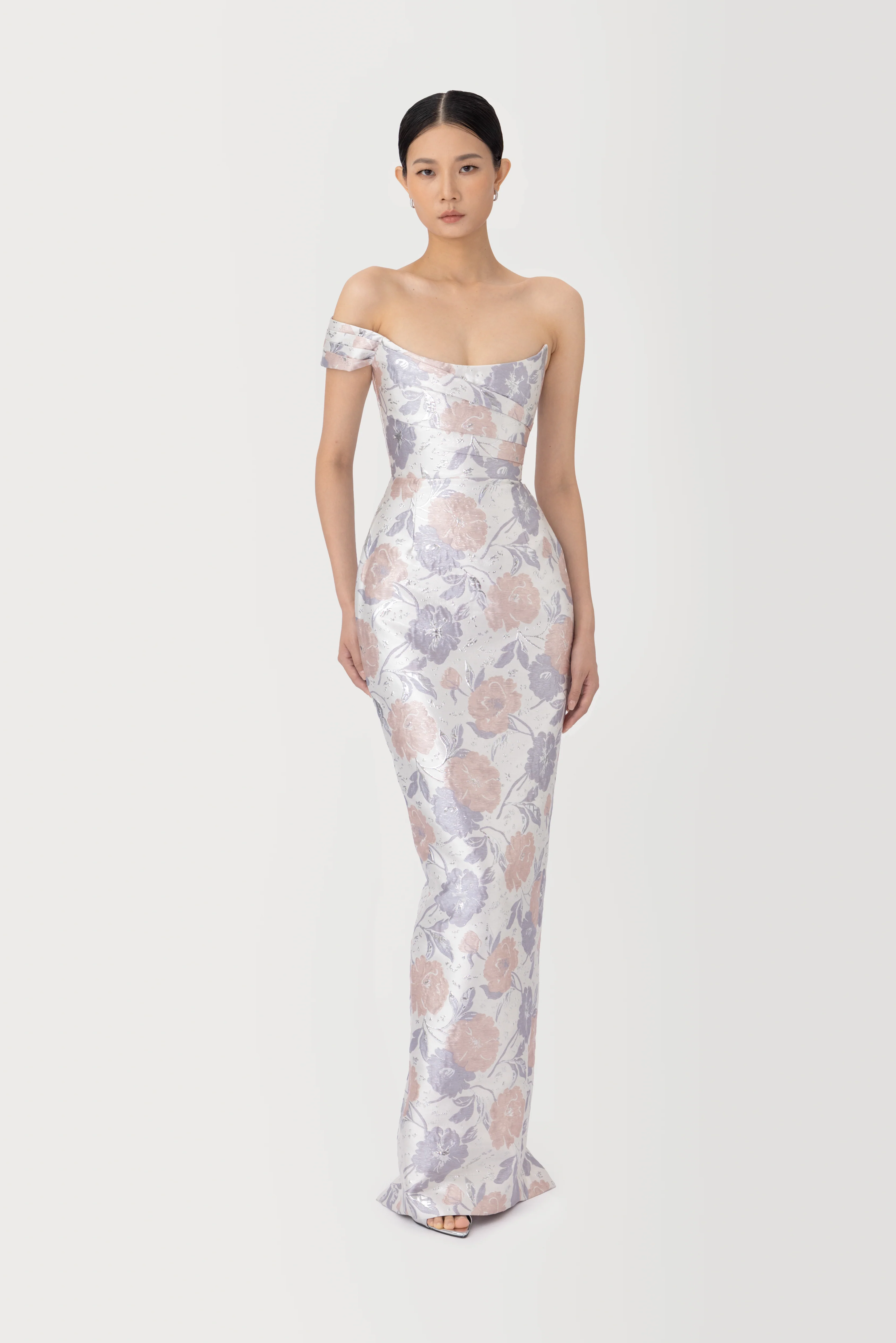 Jackson Brocade Gown - Image 3