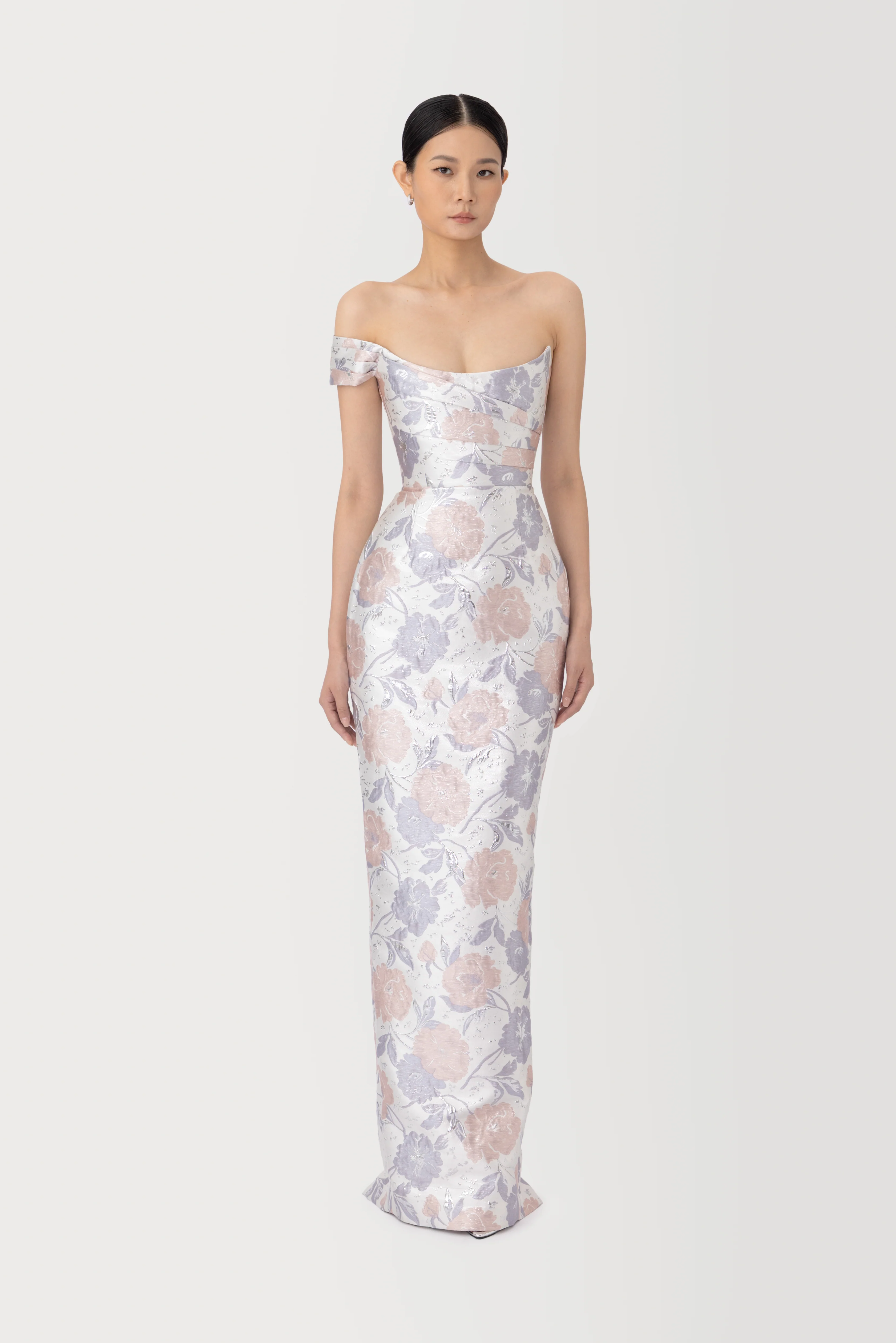 Jackson Brocade Gown - Image 4