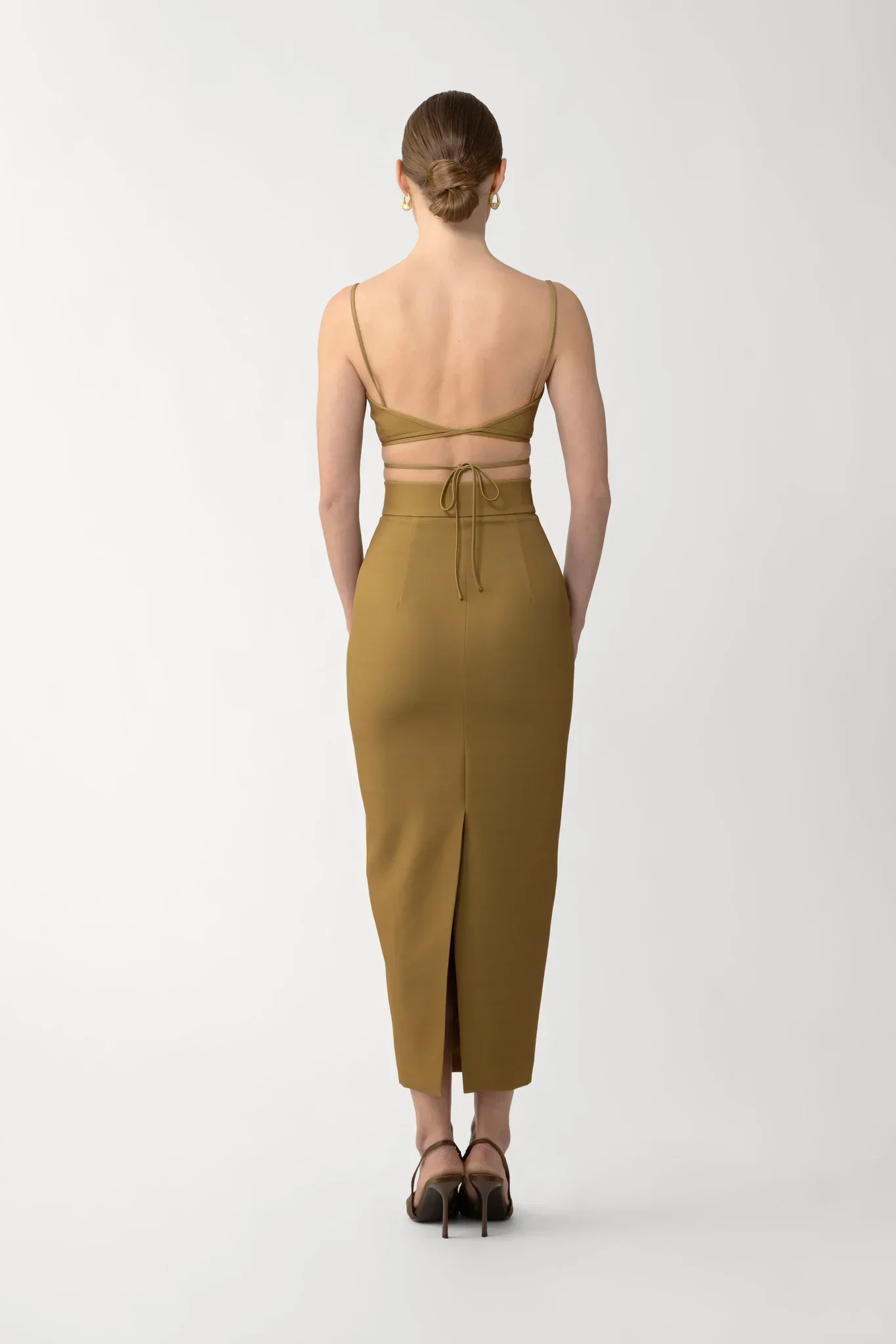 Niki Crepe Skirt - Image 4