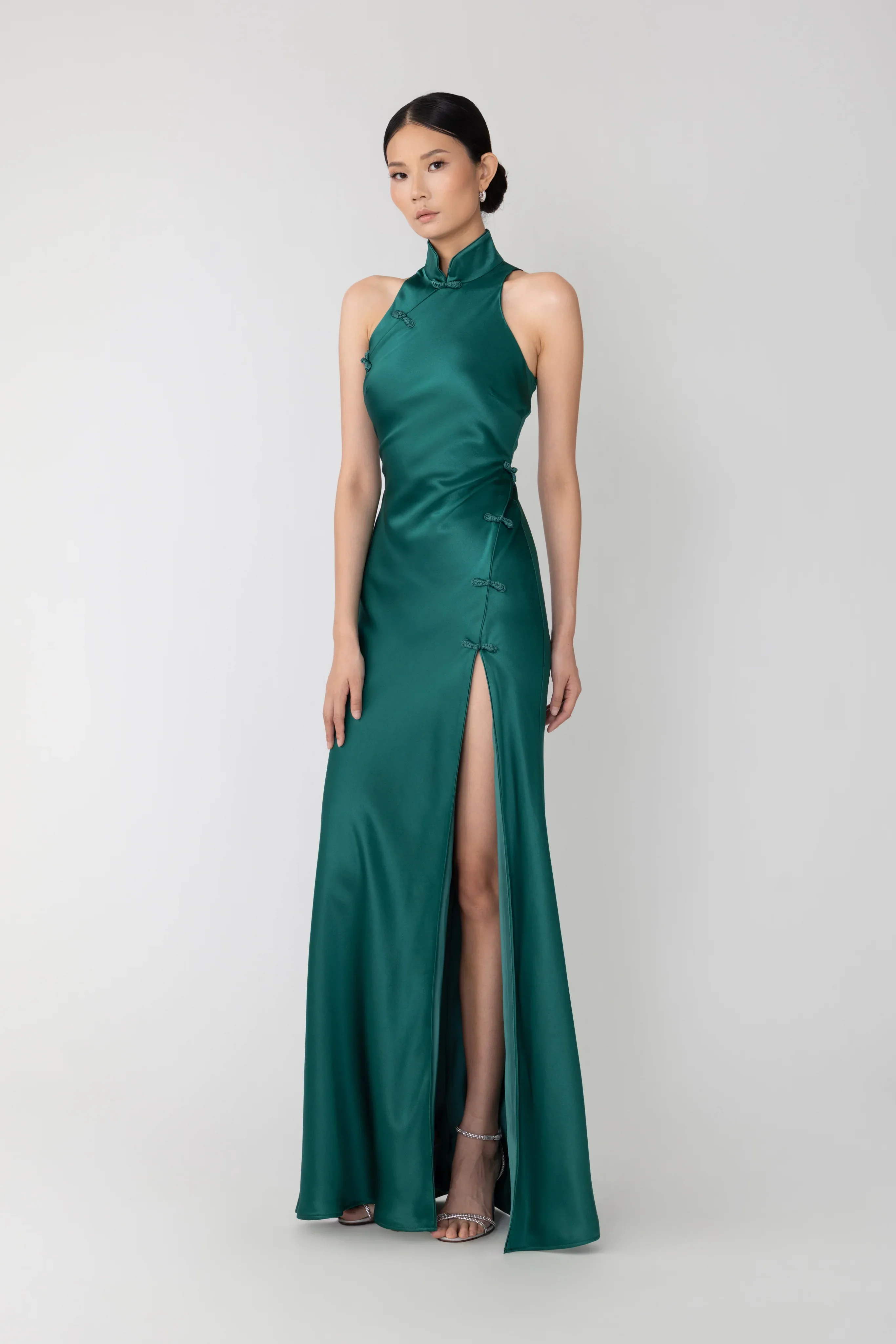 Phoebe Satin Gown - Image 4