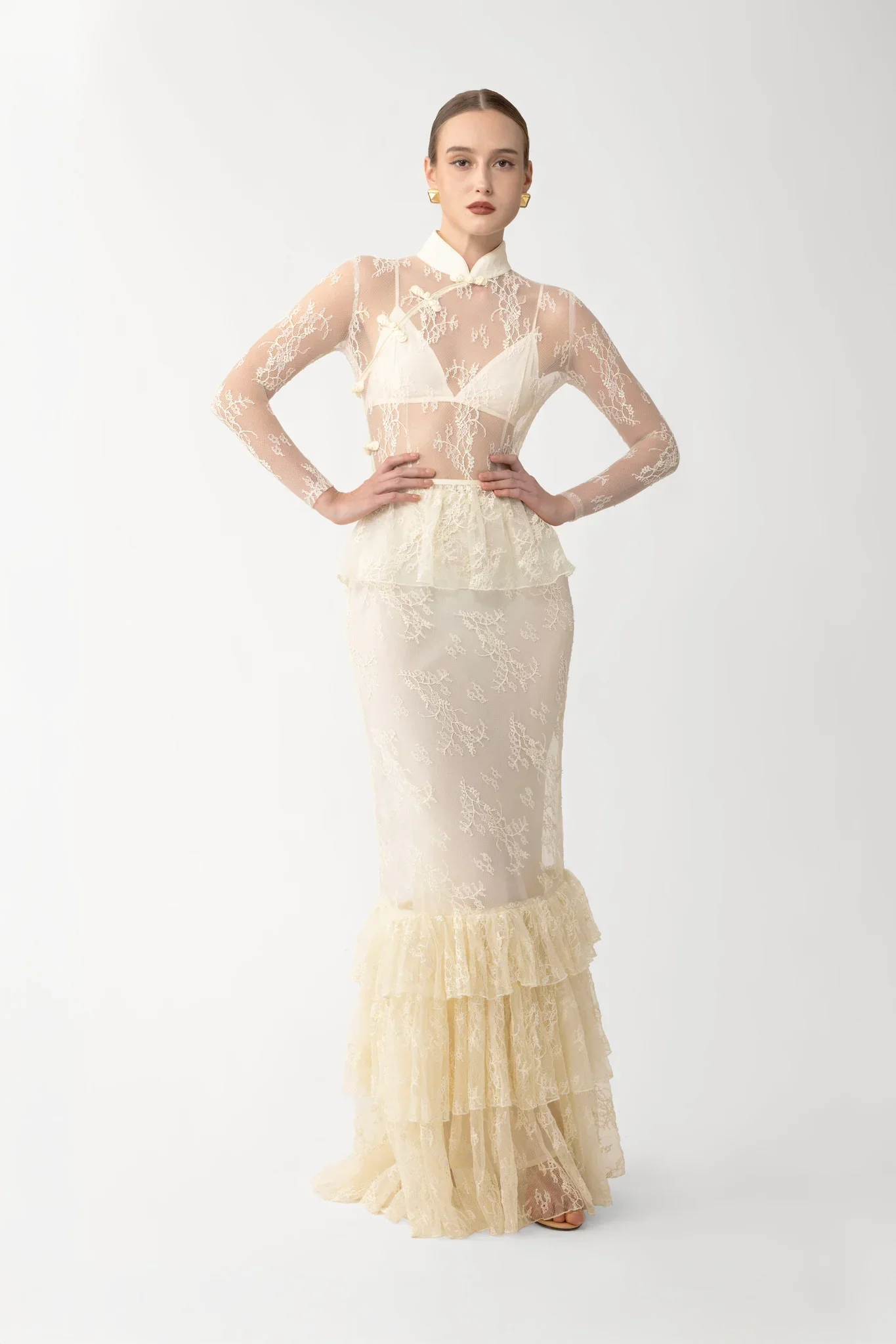 Rosie Lace Skirt - Image 3